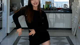 Qinghai rocking black skirt version