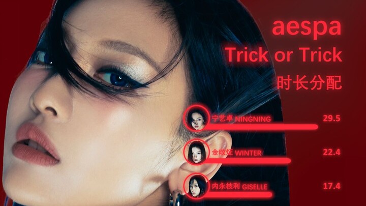 【Phân bổ thời lượng】aespa - Trick or Trick