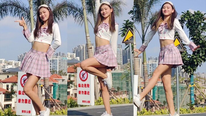 [Wen] Even a 175cm-tall girlfriend is cute! New Year’s kiss – Apink’s “Mr. Chu” cheerful cover dance