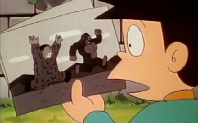 "Doraemon": Ternyata harimau gendut itu lebih mirip gorila daripada gorila...