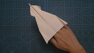 An elegant dancer who can fly far away, can maneuver, can do stunts, and can do all-around paper air