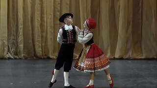 Vaganova Ballet Academy New Year 2021: Norwegian Dance Sofia Zharova and Ruslan Ivushkov