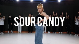 Lady Gaga X BLACKPINK - Sour Candy super comfortable waacking choreography MY JJU Choreography (with