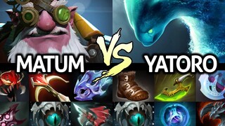 MATUMBAMAN Sniper Crazy Madness Armlet VS YATORO Carry Dota 2