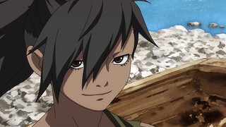 A boy raises a giant shark, but the shark eats people! "Dororo"