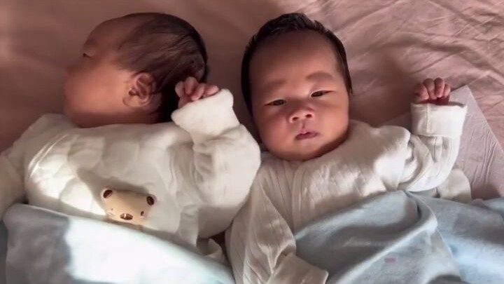 Mom and Dad tested positive, so my sister-in-law and brother-in-law stepped in to care for the twin 