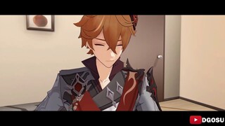 【MMD】Childe thinks he can speak japanese | Genshin Impact Animation