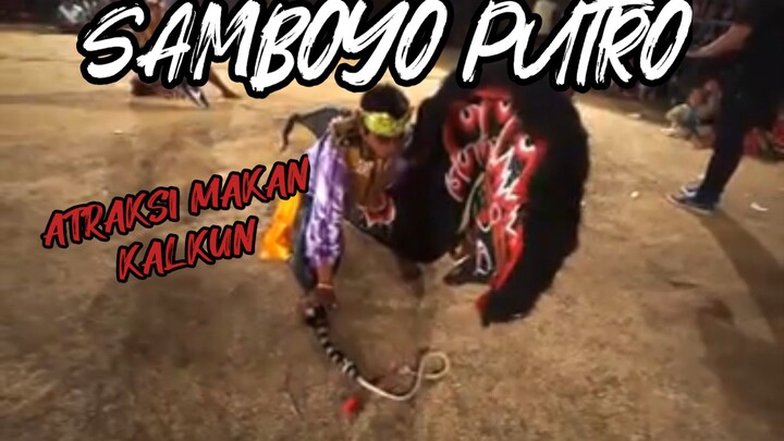 Kesenian kudha lumping"SAMBOYO PUTRO"atraksi makan k@1kun