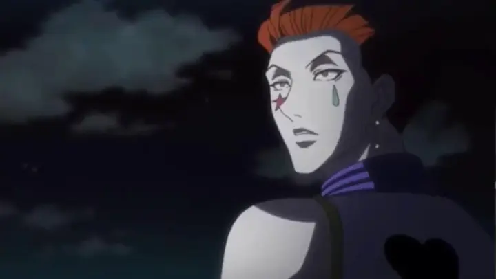Hisoka finds out Gon is at the verge of death