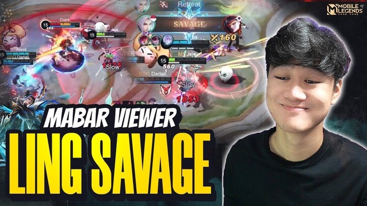 MABAR SAMA VIEWER PAKE LING MALAH DAPET SAVAGE! META ASSASIN IS BACK - Mobile Le