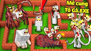 TÔ GÀ THỬ THÁCH 24H THOÁT KHỎI MÊ CUNG TÔ GÀ.EXE SIÊU KHÓ*100% BẠN KHÔNG THỂ THOÁT KHỎI MÊ CUNG NÀY