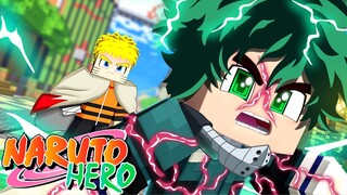 Minecraft : NARUTO HERO - IZUKU MIDORIYA APARECEU NO MUNDO de NARUTO ! 1