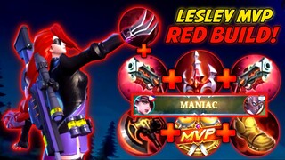 TOP GLOBAL LESLEY + RED BUILDS = ONESHOT LIFESTEAL HACK!