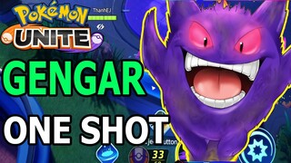POKEMON UNITE - Đây Pokemon Mạnh Nhất Hiện Nay GENGAR Nâng SỐC DAME Liên Quân Top Game Android Ios