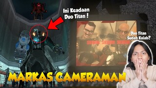 AKU PERGI KE MARKAS CAMERAMAN UNTUK MELIHAT KEADAAN DUO TITAN YANG TERLUKA PARAH DI EPISODE 65-66!