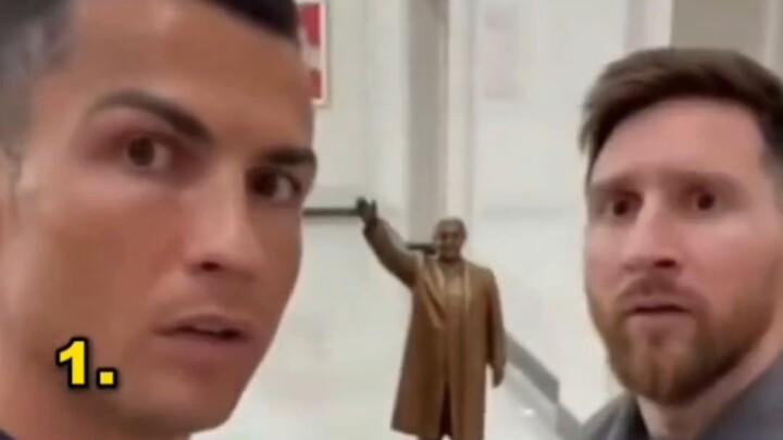 AI Cristiano Ronaldo dan Messi yang paling sulit ditahan ketawanya 🤣🤣🤣