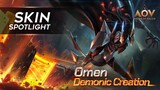 Omen Demonic Creation Skin Spotlight Video - Garena AOV (Arena of Valor)