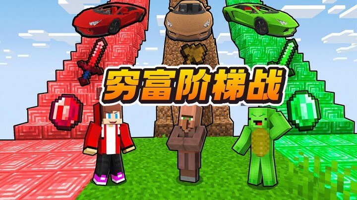 ماينكرافت: جيجي وماجي يخوضان تحدي سلم الفقر والثراء