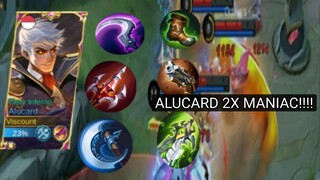 ALUCARD KEMBALI BERAKSI DI RANK AUTO MANIAC 2X!! PAKE BUILD CRITICAL!!! :#bestofbest