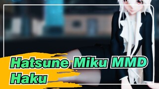 [Hatsune Miku MMD] [Haku OL Suit] Dance! Haku Secretary!