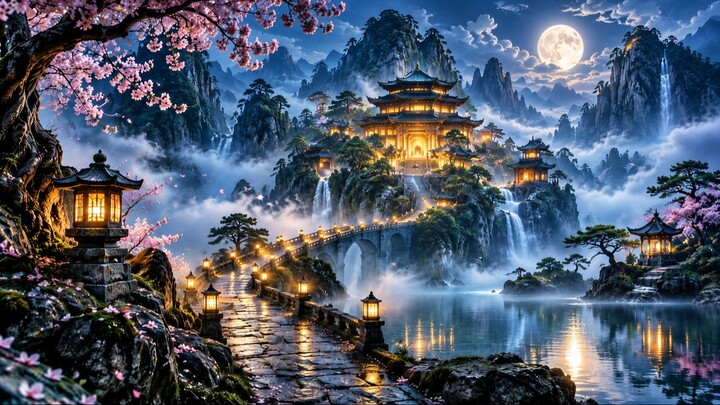 迷雾深处的隐秘古寺|东方禅意音乐 × 宁静疗愈氛围 | The Hidden Temple Beyond the Mist