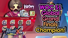 [ROX Global] Insane Assassin Cross Carry! Neps Leads Team Groot to WOC Glory | Global server WOC S1