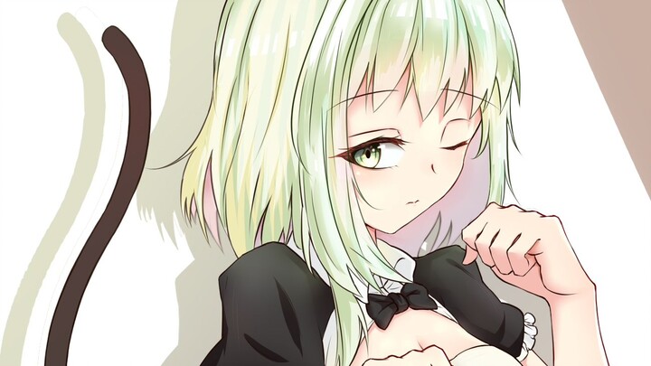 "Adolescent" Lynx (Kelsey) in a maid costume! ? 【limited edition】
