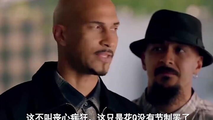 Black brother: A guy tried to one-up his opponent by literally spinning a gun in circles—but没想到 the 