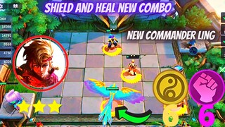 NEW COMMANDER LITTLE LING 3RD SKILL | 6 WRESTLER 6 CADIA NEW META COMBO | MLBB MAGIC CHESS YIN HYPER