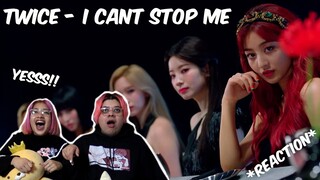 (YES QUEENS!) TWICE "I CAN'T STOP ME" M/V - REACTION