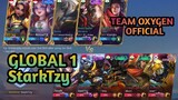 Global 1 squad Starktzy vs Team Oxygen Official || mobile legends bang bang