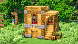 Minecraft Easy Survival Wooden House🏠