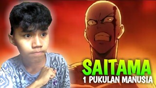 AWAL MENJADI PAHLAWAN!! - REACTIONS ONE PUNCH MAN EPS 01 INDONESIA