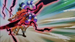 Roger defeats oden with one hit||One Piece