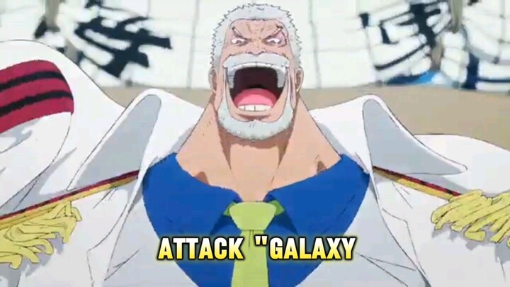 The Power of Galaxy Impact Vice Admiral Garp One Piece Episode 1114