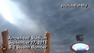 Top 10 Stadium Flyovers, Black Hawks, F-22, B2 Stealth bomber - Dom Productions