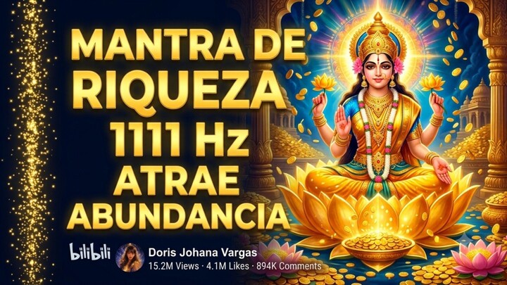 Mantra de Lakshmi: Activa la Abundancia y Prosperidad | 1111 Hz
