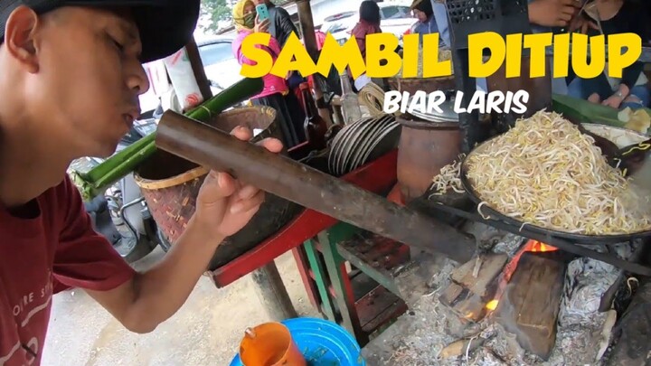 MAKANVLOG #4 - RASA ASLI TOGE GORENG Bogor ( Toge Goreng PAK ABUNG )Cijeruk Indonesia Street Food