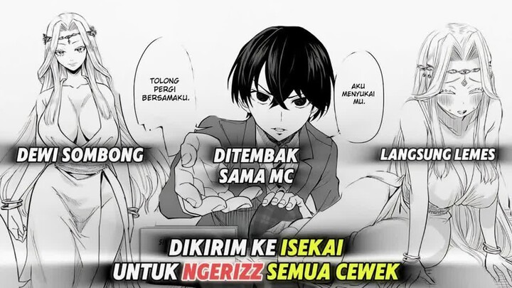 Bro Dikirim Ke Isekai Buat Ngerizz Semua Cewe, Bahkan Ada Yang Menjadi Yandere!!  -  Alur Manga
