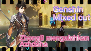 Zhongli mengalahkan Azhdaha [Genshin, Kompilasi]