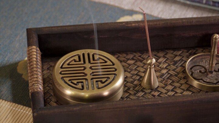 [Stress Relief/Relaxation] Rainy Day · Incense · Tea Tasting | ASMR