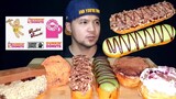 ASMR DUNKIN DONUTS DELICIOUS FLAVORS | MUKBANG eating show inyaki tv