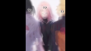 Team 7 old 😖😖⚠️‼️// uchiha sasuke x naruto uzumaki x sakura haruno🔥😝💗⁉️‼️‼️ #shorts #fyppp