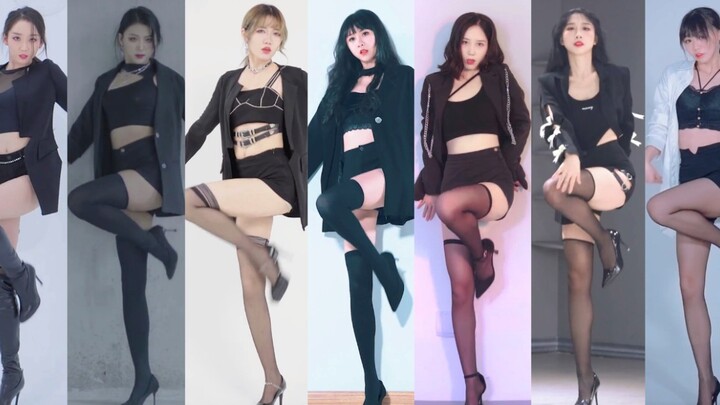 [Dance Mashup] Wet Body Wall Dance: Bilibili Girls Re-create Jiyun's "One Minute and One Second"