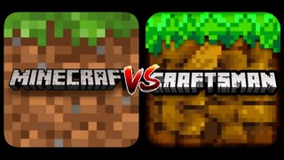 Minecraft PE 1.17 VS Craftsman 1.17