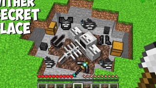 ฉันขุดดินและพบสถานที่ลับที่มีของหายากใน Minecraft! สมบัติเหี่ยวเฉา !