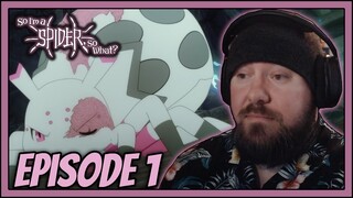 REINCARNATED AS A BUG!? | So I'm a Spider, so What? Episode 1 Reaction