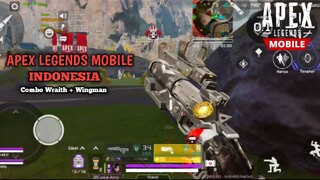 Combo Wraith + Wingman Is Good | Apex Legends Mobile - INDONESIA