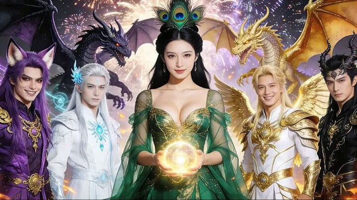 Wah, kiamat nih! 🔥 Dewi bocorin sedikit energi, 18 lapis langit langsung bolong!#drama (YT)