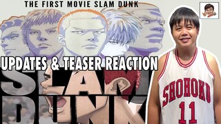 THE FIRST SLAM DUNK ANIME MOVIE NEW TEASER REACTION UPDATES INFORMATION UPCOMING FILM INOUE TAKEHIKO